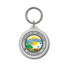 Alaska Keychain, State Seal, Alaska Seal, Seal emblem Keychain, Alaska Souvenir, Collectible Keychains, USA Patriot Gifts, USA Seal - WORLDWIDE SOUVENIRS