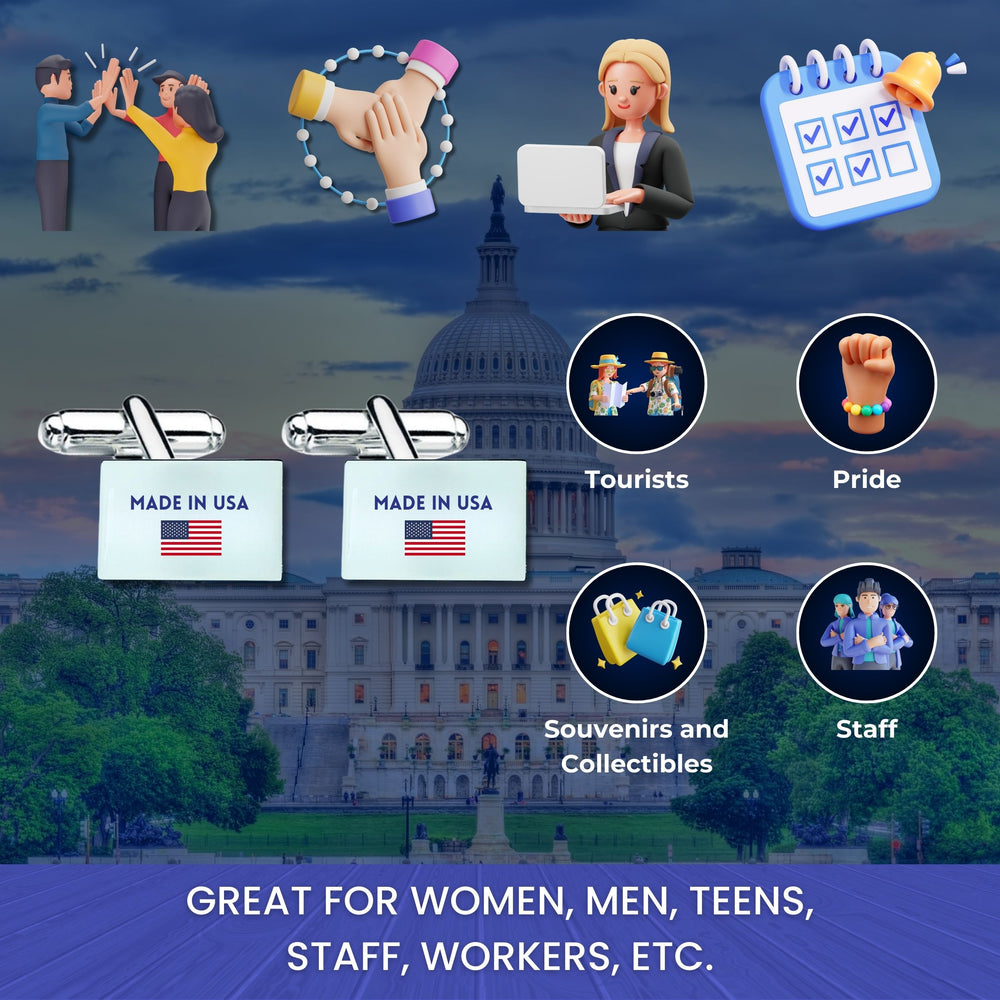 Cufflinks - State Flag - California - USA