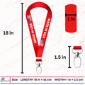 SIZES - FEATURES AND QUALITY OF LANYARDS - WORLDWIDE SOUVENIRS 