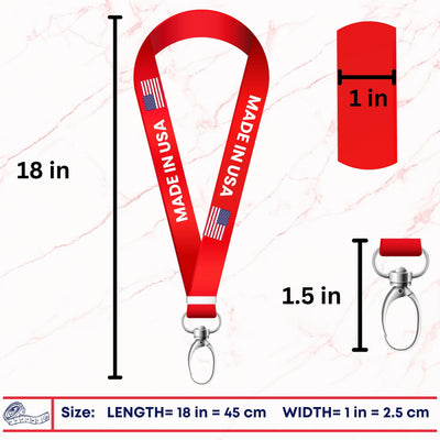 Lanyard - State Flag Missouri - USA - L079