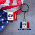 Iowa flag, Enamel pin, Flag Keychain, Adorable Collections State Flags, United States Emblem Flags, Keychains, Cute pins, Limited Edition - WORLDWIDE SOUVENIRS	