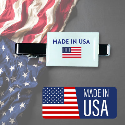 Tie Clip - State Flag Connecticut - Usa