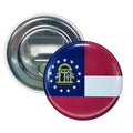 Bottle Opener-Magnet - State Flag Georgia - USA