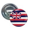 Bottle Opener-Magnet - State Flag Hawaii - USA