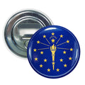 Bottle Opener-Magnet - State Flag Indiana - USA