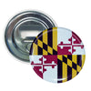 Bottle Opener-Magnet - State Flag Maryland - USA