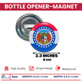 Bottle Opener-Magnet - State Flag Missouri - USA