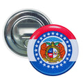 Bottle Opener-Magnet - State Flag Missouri - USA