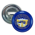 Bottle Opener-Magnet - State Flag Nebraska - USA