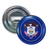 Bottle Opener-Magnet - State Flag Utah - USA