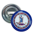 Bottle Opener-Magnet - State Flag Virginia - USA