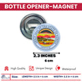Bottle Opener - Magnet - State Seal Kansas - USA