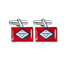 Cufflinks - State Flag - Arkansas - USA