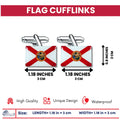 Cufflinks - State Flag - Florida - USA