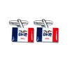 Cufflinks - State Flag Iowa - USA