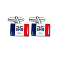 Cufflinks - State Flag Iowa - USA