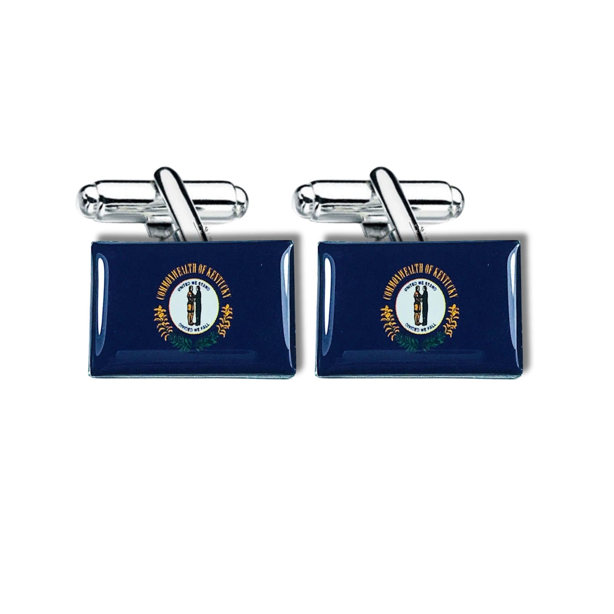 Cufflinks - State Flag Kentucky - USA