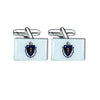 Cufflinks - State Flag Massachusetts - USA