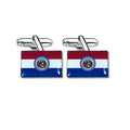 Cufflinks - State Flag Missouri  - USA