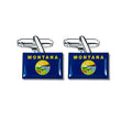 Cufflinks - State Flag Montana - USA