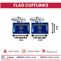 Cufflinks - State Flag Oregon - USA