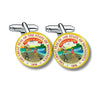 CUFFLINKS - STATE SEAL MINNESOTA - USA