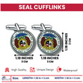 CUFFLINKS - STATE SEAL MISSOURI - USA