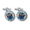 CUFFLINKS - STATE SEAL NEW JERSEY - USA