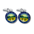 Cufflinks - State Seal Ohio - USA