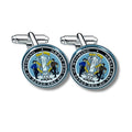 Cufflinks - State Seal Wyoming - USA