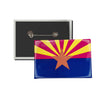 Horizontal Button  - State Flag Arizona - USA