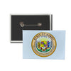 Horizontal Button - State Seal Hawaii - USA