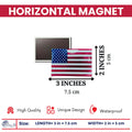 Horizontal Magnet - Flag United States - USA