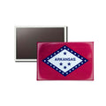 Horizontal Magnet - State Flag Arkansas - USA