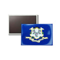 Horizontal Magnet - State Flag Connecticut - USA