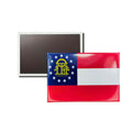 Horizontal Magnet - State Flag Georgia - USA