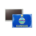 Horizontal Magnet - State Flag Kansas - USA