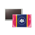 Horizontal Magnet - State Flag Mississippi - USA