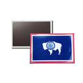 Horizontal Magnet - State Flag Wyoming - USA