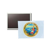 Horizontal Magnet - State Seal California - USA