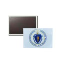 Horizontal Magnet - State Seal Massachusetts - USA