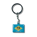 Metal Keychain - State Flag Delaware - USA