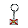 Metal Keychain - State Flag Florida  - USA