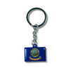 Metal Keychain - State Flag Idaho - USA