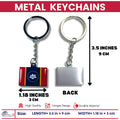 Metal Keychain - State Flag Mississippi - USA