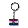 Metal Keychain - State Flag Missouri - USA