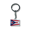 Metal Keychain - State Flag  Ohio - USA