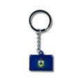 Metal Keychain - State Flag Vermont- USA