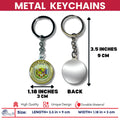 Metal Keychain - State Seal Hawaii - USA