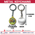 Metal Keychain - State Seal Maryland - USA